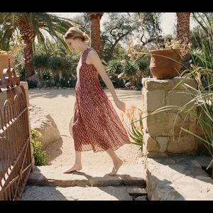 Dôen Tulsi Dress block print 100% cotton